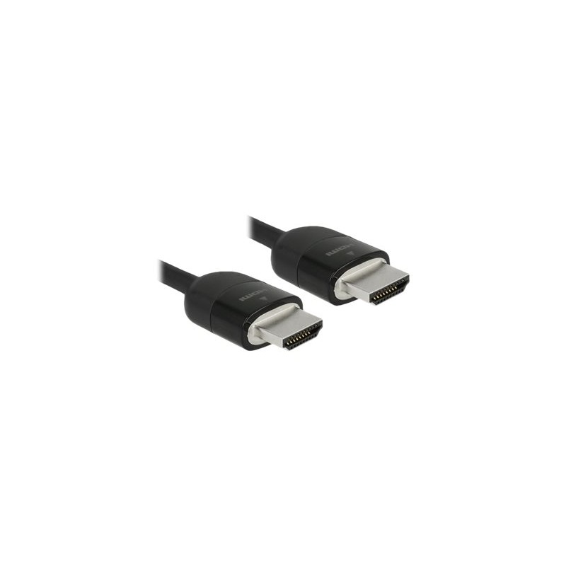 Delock Premium - Prémiově vysoká rychlost - kabel HDMI s ethernetem - HDMI s piny (male) do HDMI s piny (male) - 3 m