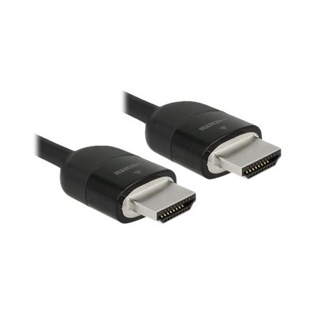 Delock Premium - Prémiově vysoká rychlost - kabel HDMI s ethernetem - HDMI s piny (male) do HDMI s piny (male) - 3 m