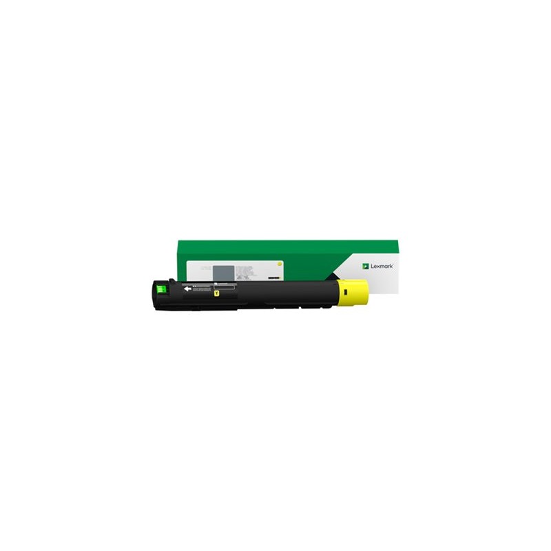 Lexmark - Žlutá - originální - kazeta s barvivem LCCP - pro Lexmark CX930dse, CX931dse, CX931dtse