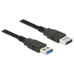 Delock - Kabel USB - USB typ A (M) do USB typ A (M) - USB 3.0 - 3 m - černá