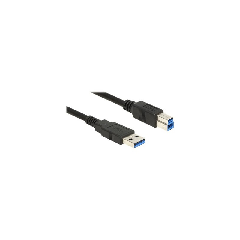 Delock - Kabel USB - USB typ A (M) do USB Type B (M) - USB 3.0 - 3 m - černá