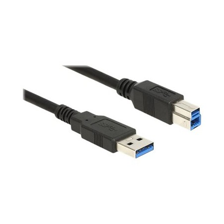 Delock - Kabel USB - USB typ A (M) do USB Type B (M) - USB 3.0 - 2 m - černá
