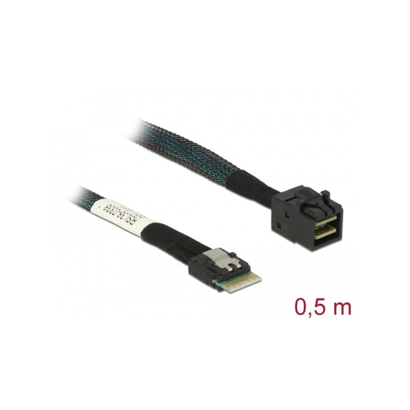 Cable Slim SAS SFF-8654 4i Mini SAS HD, Cable Slim SAS SFF-8654 4i Mini SAS HD