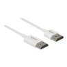 Delock High Speed HDMI with Ethernet - Kabel HDMI s ethernetem - HDMI s piny (male) do HDMI s piny (male) - 3 m - trojnásobně