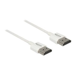 Delock High Speed HDMI with Ethernet - Kabel HDMI s ethernetem - HDMI s piny (male) do HDMI s piny (male) - 2 m - trojnásobně