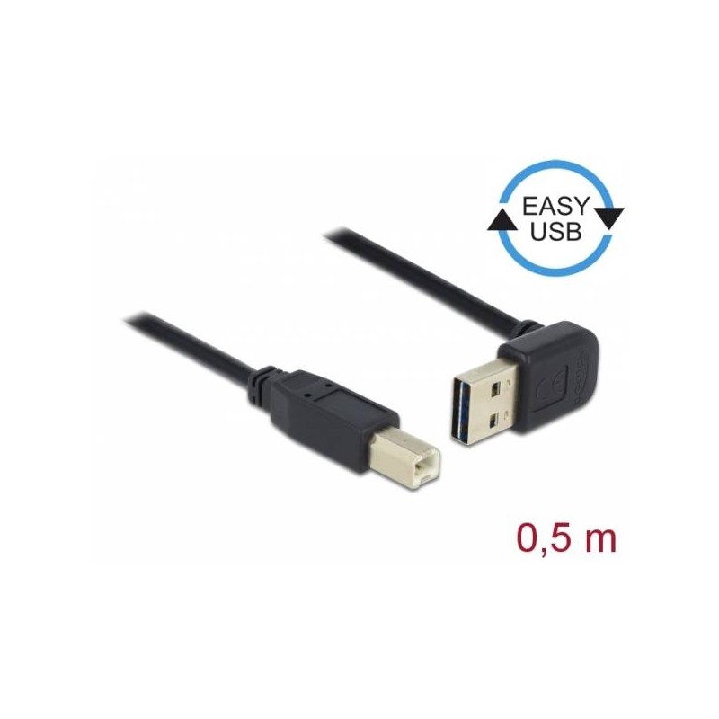 Cable EASY-USB 2.0 Type-A male angled up, Cable EASY-USB 2.0 Type-A male angled up 85183