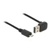 Cable EASY-USB 2.0 Type-A male angled up, Cable EASY-USB 2.0 Type-A male angled up 85203