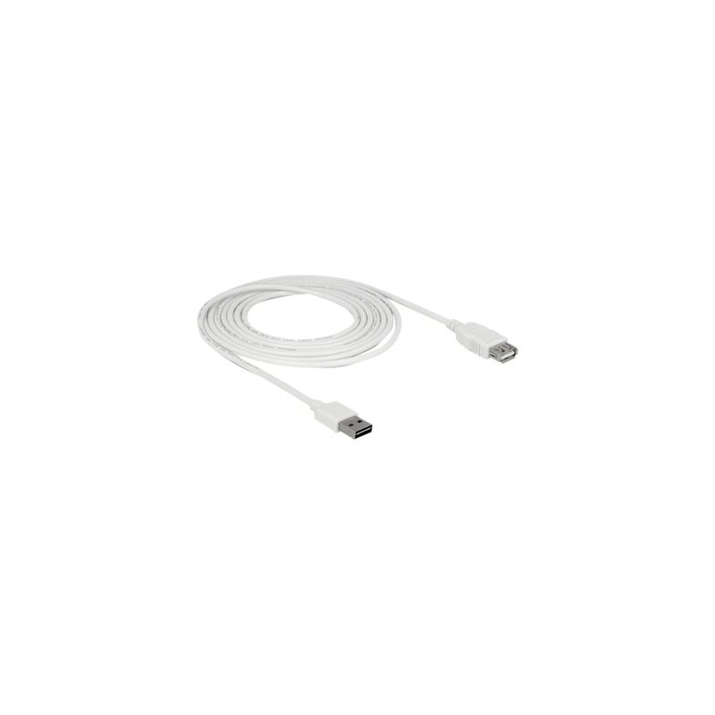 Extension cable EASY-USB 2.0 Type-A male, Extension cable EASY-USB 2.0 Type-A male 85201