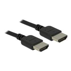 Delock Premium - Prémiově vysoká rychlost - kabel HDMI s ethernetem - HDMI s piny (male) do HDMI s piny (male) - 1.5 m