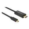 Delock - Externí video adaptér - USB-C - DisplayPort - černá - maloobchod 85257