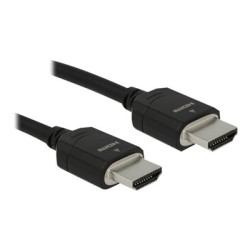 Delock - Ultra High Speed - kabel HDMI s ethernetem - HDMI s piny (male) do HDMI s piny (male) - 3 m - trojnásobně stíněný