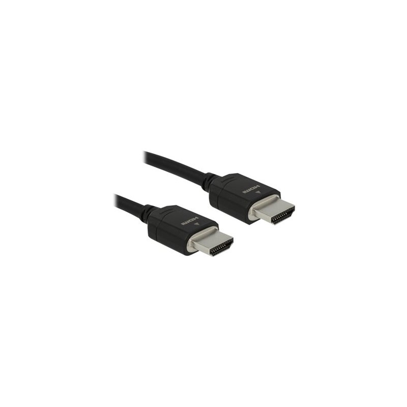 Delock - Ultra High Speed - kabel HDMI s ethernetem - HDMI s piny (male) do HDMI s piny (male) - 3 m - trojnásobně stíněný