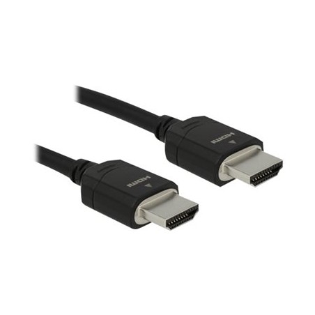 Delock - Ultra High Speed - kabel HDMI s ethernetem - HDMI s piny (male) do HDMI s piny (male) - 3 m - trojnásobně stíněný