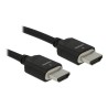 Delock - Ultra High Speed - kabel HDMI s ethernetem - HDMI s piny (male) do HDMI s piny (male) - 3 m - trojnásobně stíněný