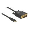Delock - Externí video adaptér - Parade PS171 - USB-C - DVI - černá - maloobchod 85321