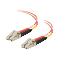C2G Low-Smoke Zero-Halogen - Patch kabel - multirežim LC (M) do multirežim LC (M) - 5 m - 5 m - optické vlákno - 50 / 125