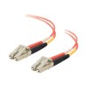 C2G Low-Smoke Zero-Halogen - Patch kabel - multirežim LC (M) do multirežim LC (M) - 5 m - 5 m - optické vlákno - 50 / 125