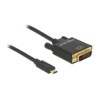 Delock - Externí video adaptér - USB-C - DVI - černá - maloobchod