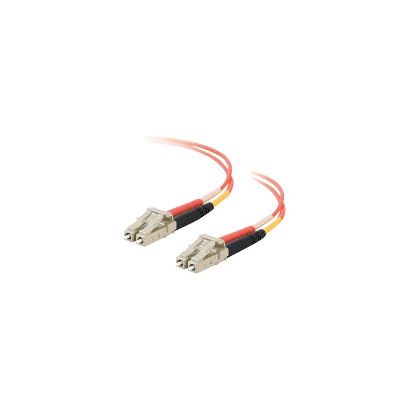 C2G Low-Smoke Zero-Halogen - Patch kabel - multirežim LC (M) do multirežim LC (M) - 2 m - 2 m - optické vlákno - 50 / 125