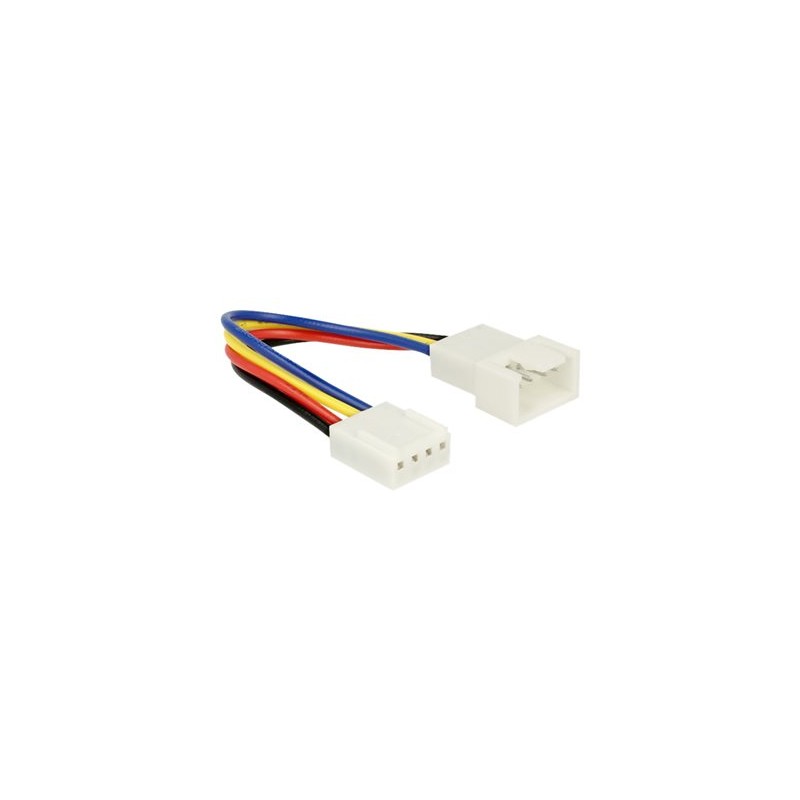 Delock - Prodlužovací kabel větráku - 4-pinová PWM (pulsně šířková modulace) (M) do 4-pinová PWM (pulsně šířková modulace) (F)