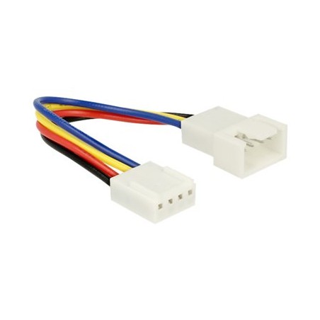 Delock - Prodlužovací kabel větráku - 4-pinová PWM (pulsně šířková modulace) (M) do 4-pinová PWM (pulsně šířková modulace) (F)