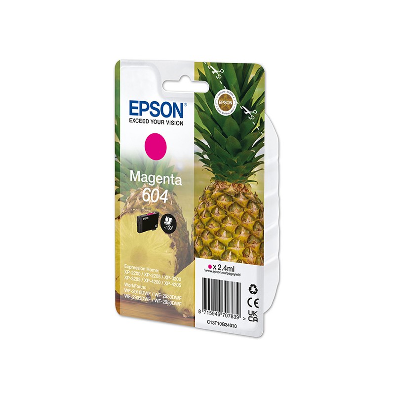 EPSON Singlepack Magenta 604 Ink