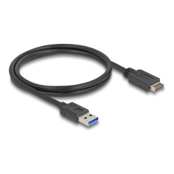Delock - Kabel USB - 20 pinový USB Typ E (M) Klíc A do USB typ A (M) - 80 cm - rychlost prenosu dat až 10 Gbps
