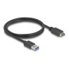 Delock - Kabel USB - 20 pinový USB Typ E (M) Klíc A do USB typ A (M) - 80 cm - rychlost prenosu dat až 10 Gbps