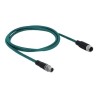 Network cable M12 X-coded 8 pin male to, Network cable M12 X-coded 8 pin male to