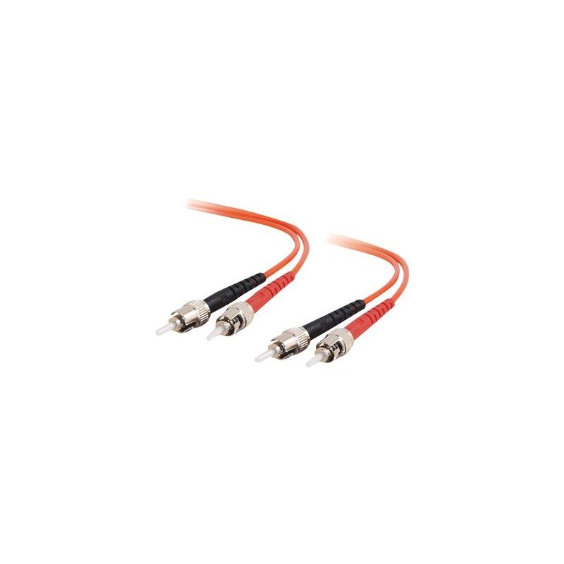 C2G ST-ST 62.5/125 OM1 Duplex Multimode PVC Fiber Optic Cable (LSZH) - Patch kabel - ST několik režimů (M) do ST několik režimů