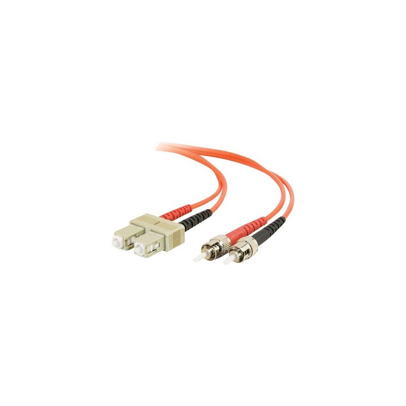 C2G SC-ST 50/125 OM2 Duplex Multimode PVC Fiber Optic Cable (LSZH) - Síťový kabel - SC několik režimů (M) do ST několik režimů