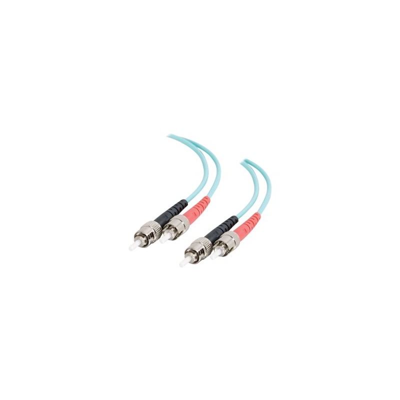 C2G ST-ST 10Gb 50/125 OM3 Duplex Multimode PVC Fiber Optic Cable (LSZH) - Síťový kabel - ST několik režimů (M) do ST několik