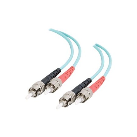 C2G ST-ST 10Gb 50/125 OM3 Duplex Multimode PVC Fiber Optic Cable (LSZH) - Síťový kabel - ST několik režimů (M) do ST několik