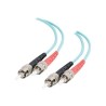 C2G ST-ST 10Gb 50/125 OM3 Duplex Multimode PVC Fiber Optic Cable (LSZH) - Síťový kabel - ST několik režimů (M) do ST několik