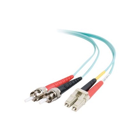 C2G LC-ST 10Gb 50/125 OM3 Duplex Multimode PVC Fiber Optic Cable (LSZH) - Síťový kabel - ST několik režimů (M) do multirežim LC