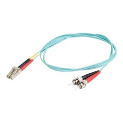 C2G LC-ST 10Gb 50/125 OM3 Duplex Multimode PVC Fiber Optic Cable (LSZH) - Síťový kabel - ST několik režimů (M) do multirežim LC