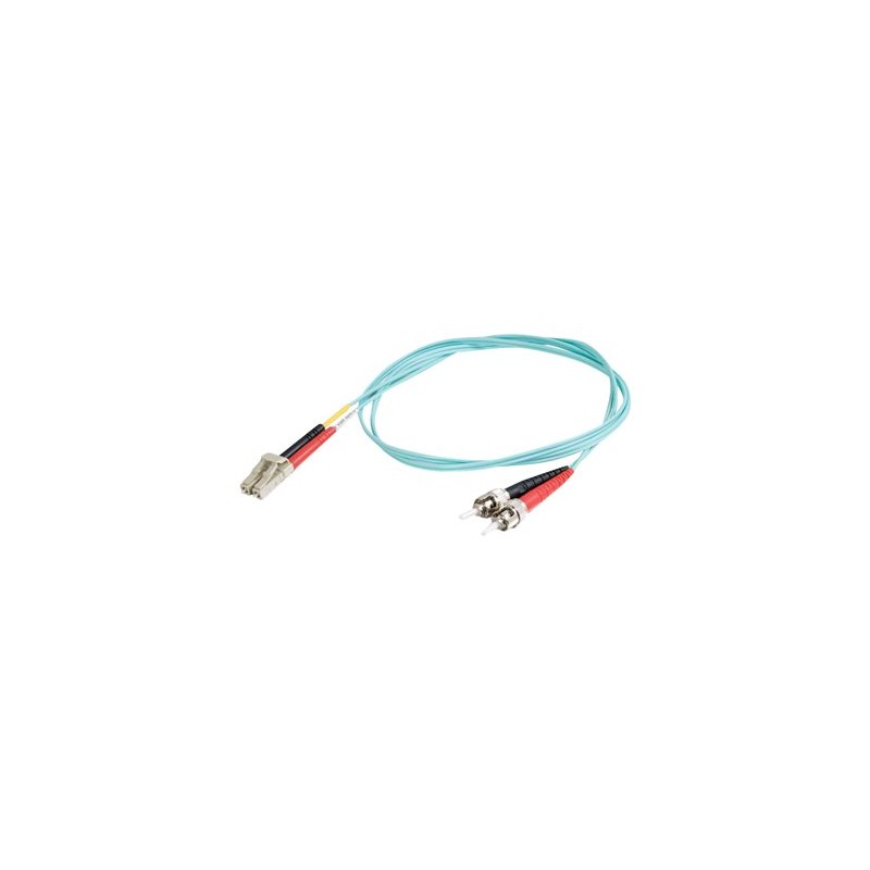 C2G LC-ST 10Gb 50/125 OM3 Duplex Multimode PVC Fiber Optic Cable (LSZH) - Síťový kabel - ST několik režimů (M) do multirežim LC