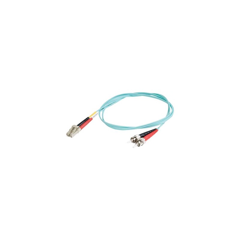 C2G LC-ST 10Gb 50/125 OM3 Duplex Multimode PVC Fiber Optic Cable (LSZH) - Síťový kabel - ST několik režimů (M) do multirežim LC