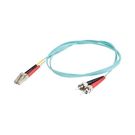 C2G LC-ST 10Gb 50/125 OM3 Duplex Multimode PVC Fiber Optic Cable (LSZH) - Síťový kabel - ST několik režimů (M) do multirežim LC
