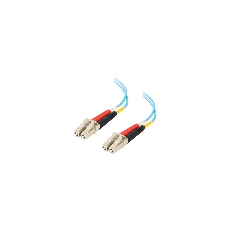C2G LC-LC 10Gb 50/125 OM3 Duplex Multimode PVC Fiber Optic Cable (LSZH) - Síťový kabel - multirežim LC (M) do multirežim LC (M)