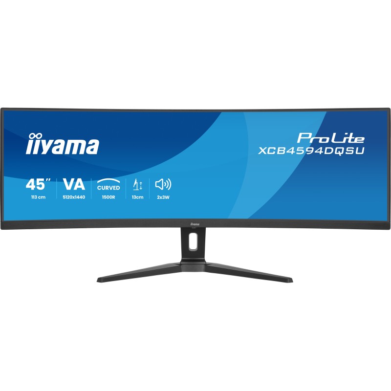 iiyama ProLite/XCB4594DQSU-B1/44,5"/VA/DQHD/75Hz/2ms/Černá/3R