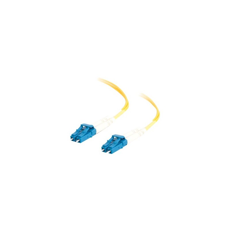 C2G LC-LC 9/125 OS1 Duplex Singlemode PVC Fiber Optic Cable (LSZH) - Patch kabel - jednoduchý režim LC (M) do jednoduchý režim