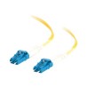 C2G LC-LC 9/125 OS1 Duplex Singlemode PVC Fiber Optic Cable (LSZH) - Patch kabel - jednoduchý režim LC (M) do jednoduchý režim