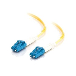 C2G LC-LC 9/125 OS1 Duplex Singlemode PVC Fiber Optic Cable (LSZH) - Patch kabel - jednoduchý režim LC (M) do jednoduchý režim