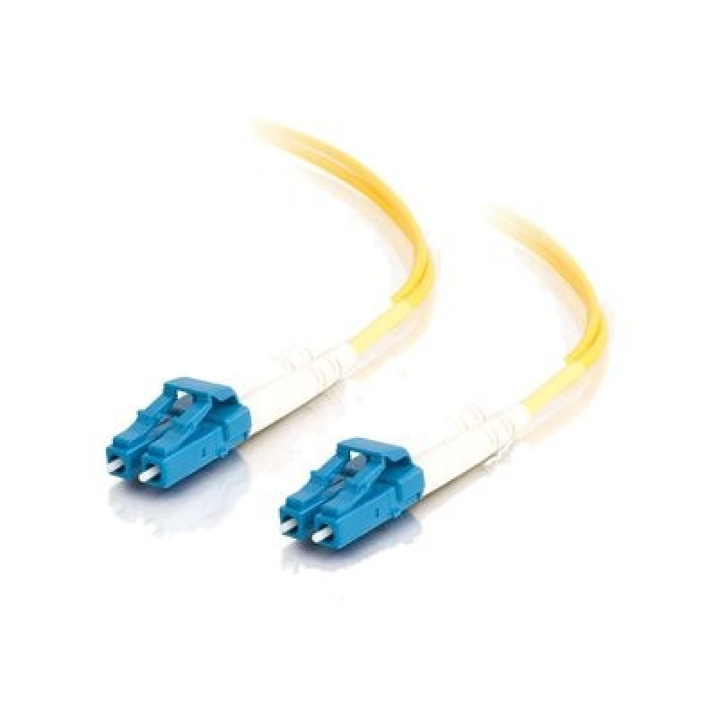 C2G LC-LC 9/125 OS1 Duplex Singlemode PVC Fiber Optic Cable (LSZH) - Patch kabel - jednoduchý režim LC (M) do jednoduchý režim