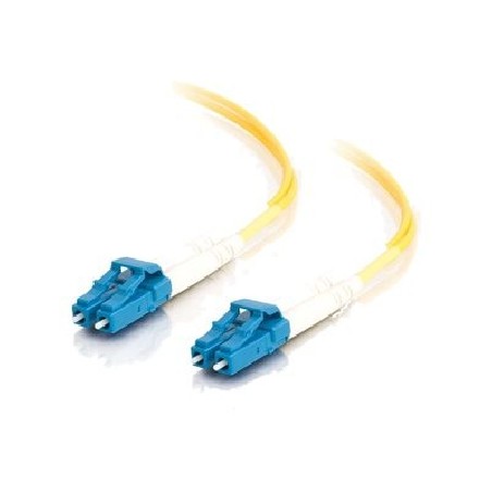 C2G LC-LC 9/125 OS1 Duplex Singlemode PVC Fiber Optic Cable (LSZH) - Patch kabel - jednoduchý režim LC (M) do jednoduchý režim