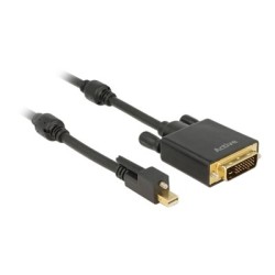 Delock - Kabel adaptéru - jeden spoj - Mini DisplayPort (M) šroubovací do DVI-D (M) šroubovací - DisplayPort 1.2 - 5 m