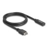 Delock - USB kabel - 20 pinový USB Typ E (M) Klíc A do 24 pin USB-C (F) - 5 V - 1.5 A - 70 cm - rychlost prenosu dat až 10 Gbps