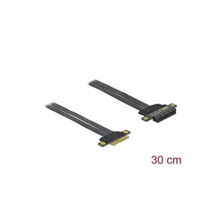 Delock PCI Express x4 to x4 with flexible cable - Riser karta