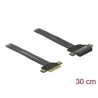 Delock PCI Express x4 to x4 with flexible cable - Riser karta